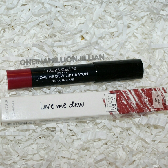 Laura Geller Love Me Dew Lip Crayon - Turkish Cafe - Picture 2 of 4